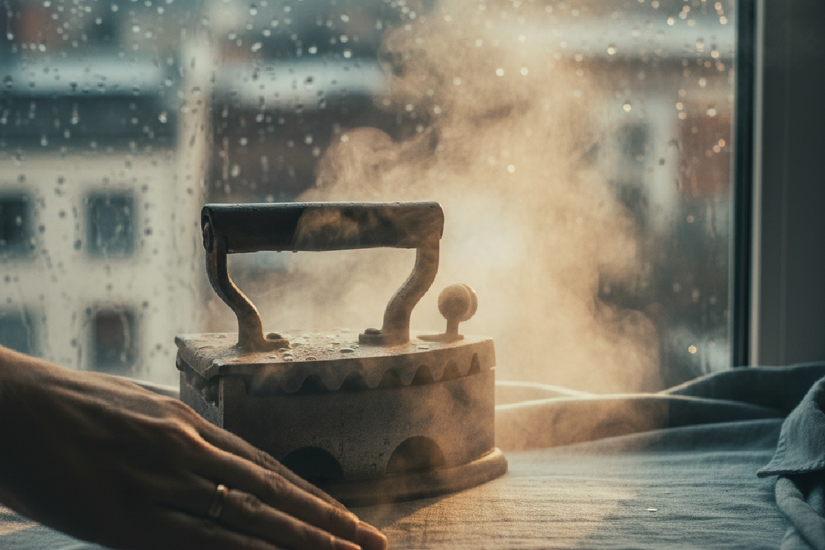 L'umidità e la stiratura: un alleato inaspettato nei giorni di pioggia