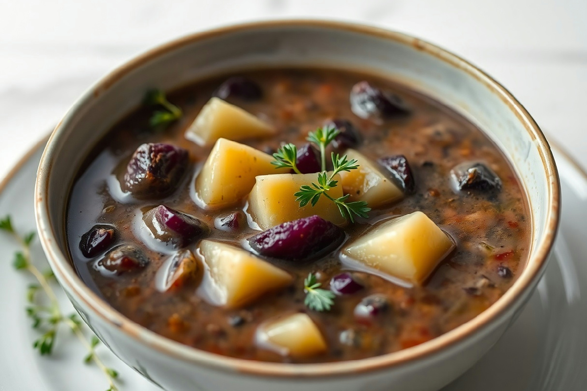 Vellutata di cavolo nero e patate: il piatto vegetale che scalda il cuore e delizia il palato